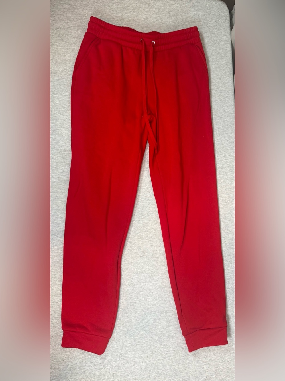 Rae Dunn Cozy Red Lounge Sweatpants - Small